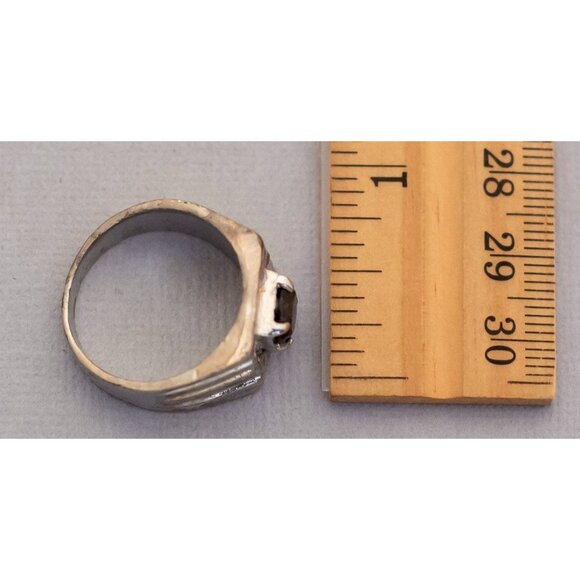 Size 10 discreet mid-century vintage ring (C1) - Picture 3 of 3